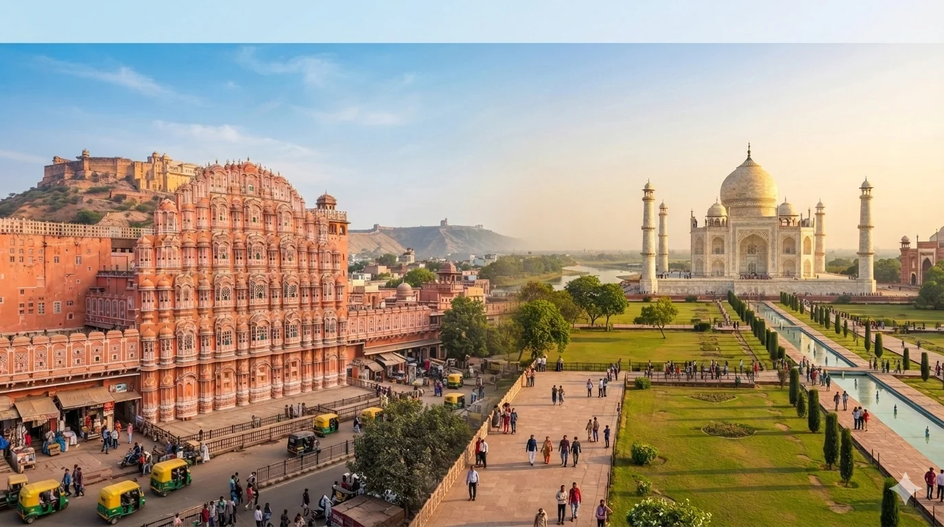 Jaipur Taj Mahal Tour Package